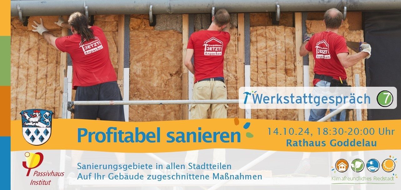 Werkstattgespräch "Profitabel Sanieren"